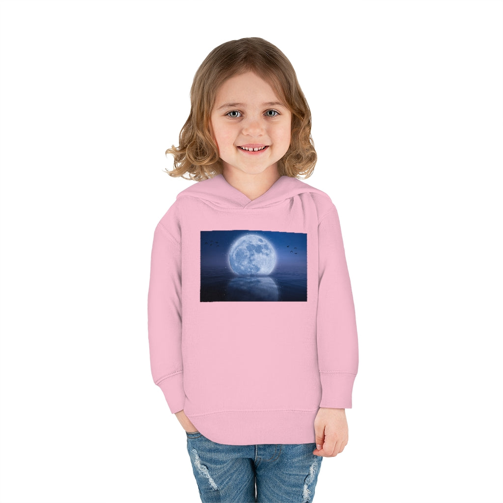 Mystical Moon Toddler Pullover Fleece Hoodie