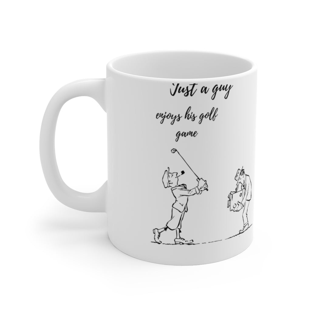 Golfer Ceramic Mug (EU)