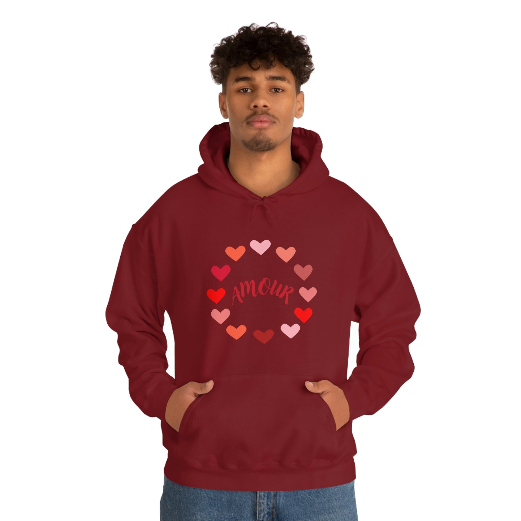 Amour Unisex Heavy Blend™ Hooded Sweatshirt