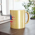 Old Glory Metallic Mug (Silver / Gold)