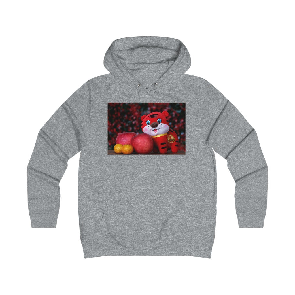 Tigers Girlie College Hoodie