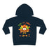 Peace Love Turkey Toddler Pullover Fleece Hoodie