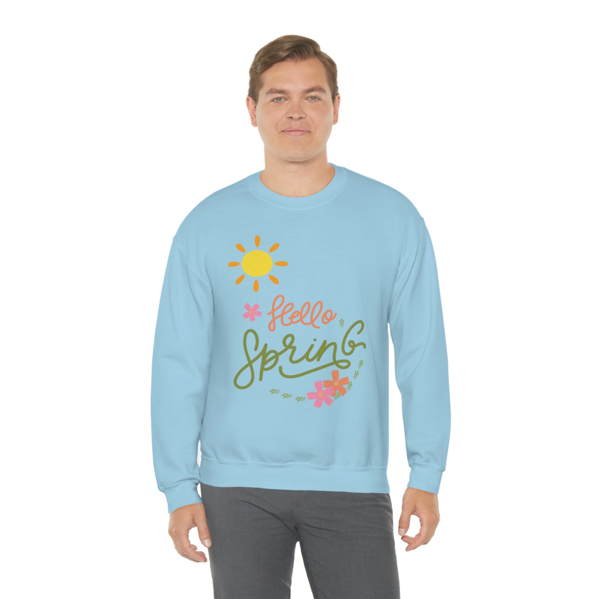 Spring Sunshine Unisex Heavy Blend™ Crewneck Sweatshirt