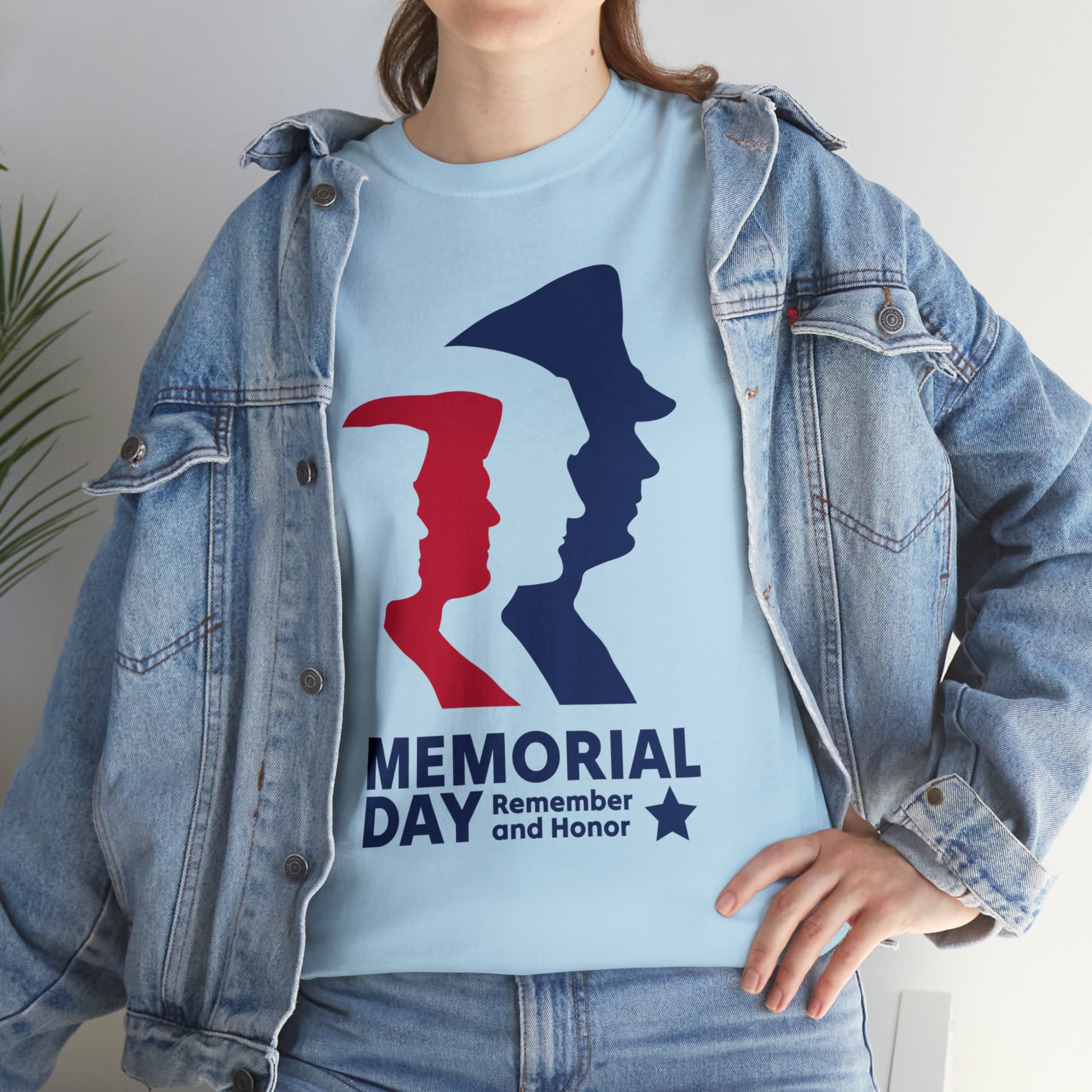Memorial Day Heroes Unisex Heavy Cotton Tee