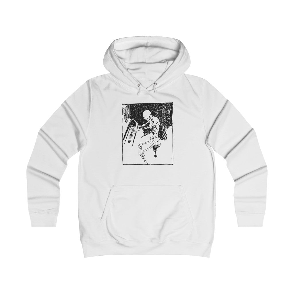 Skeleton Girlie College Hoodie