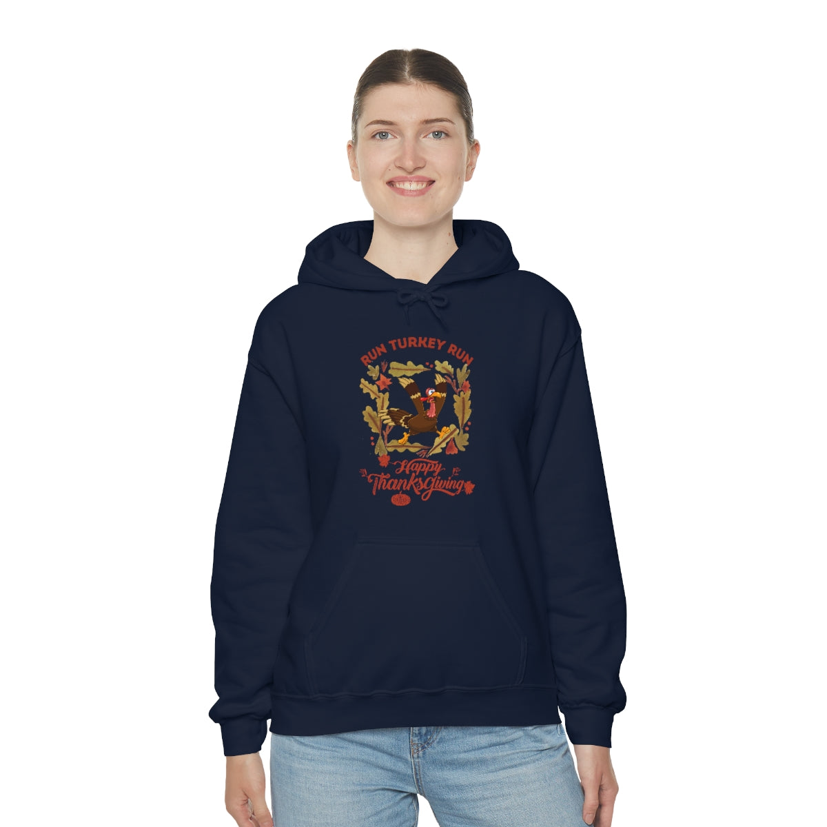 Run Turkey Run Unisex Heavy Blend™ Hooded Sweatshirt