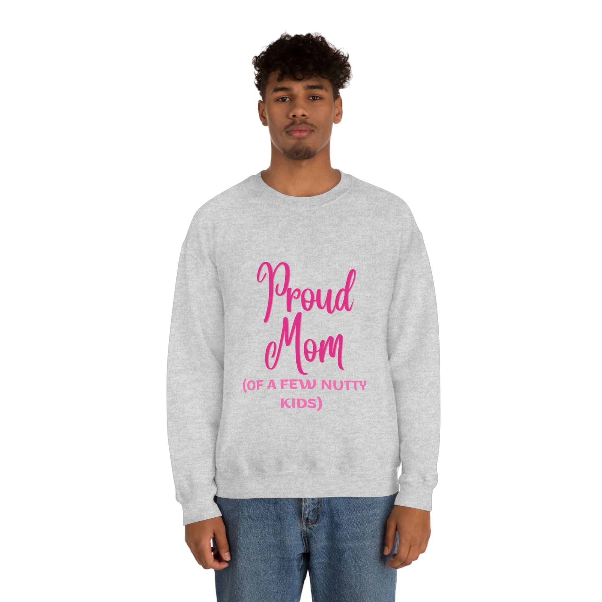 Proud MomUnisex Heavy Blend™ Crewneck Sweatshirt