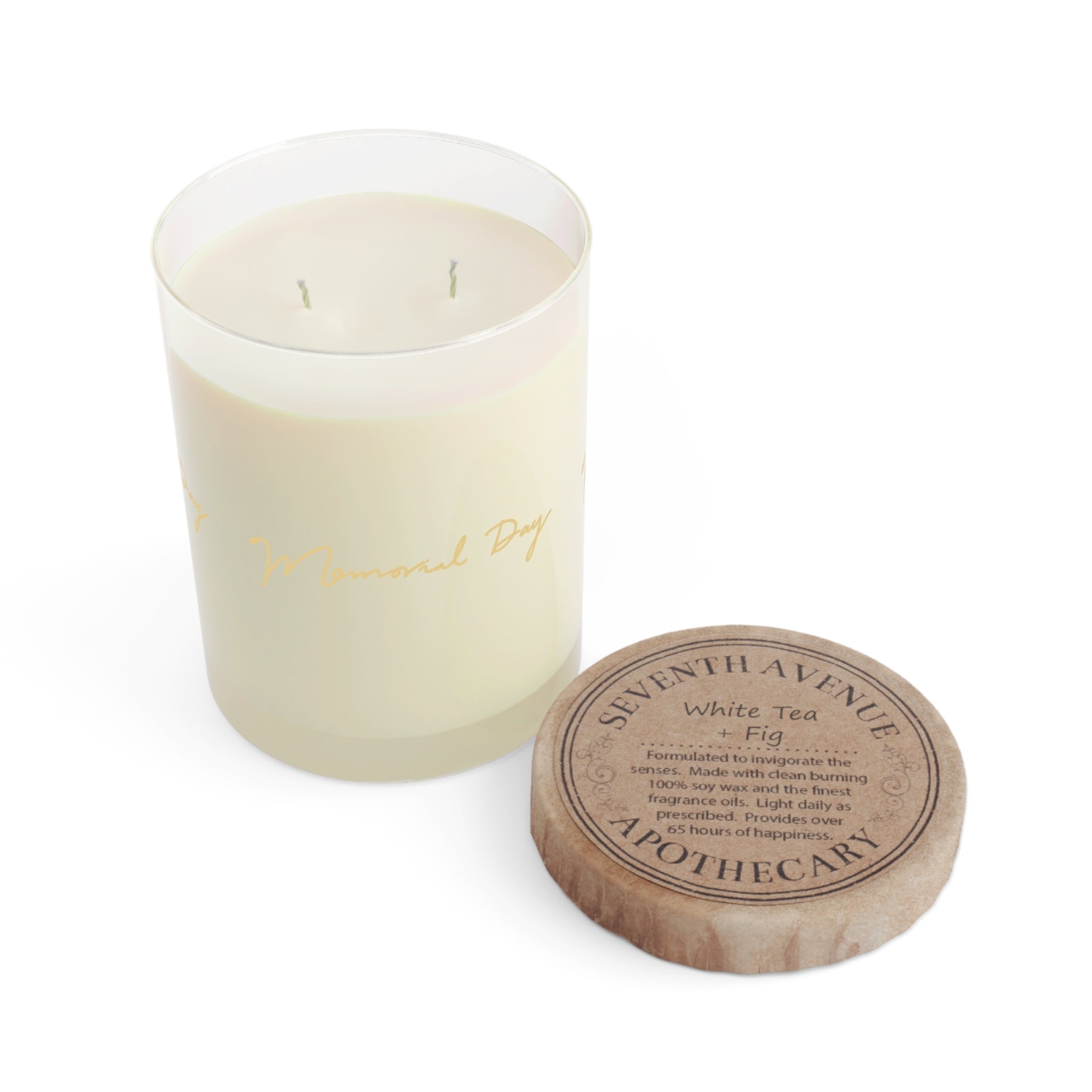 Memorial Day Scented Candle - Full Glass, 11oz