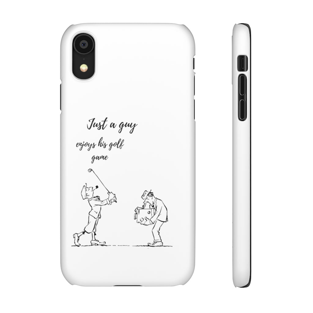 Golfer Snap Cases