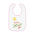 Baby Contrast Trim Jersey Bib