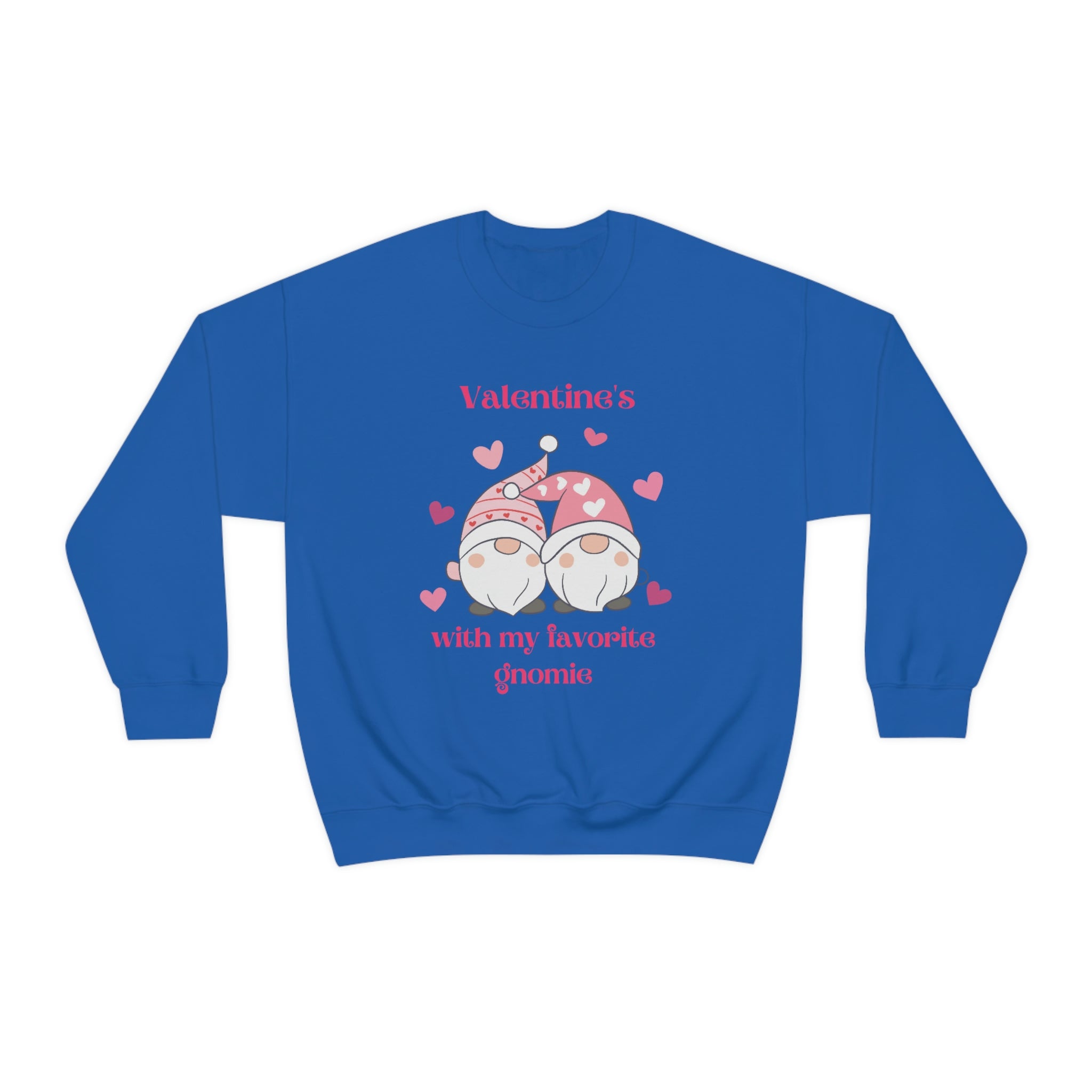 Valentine's With My Favorite Gnomie Unisex Heavy Blend™ Crewneck Sweatshirt