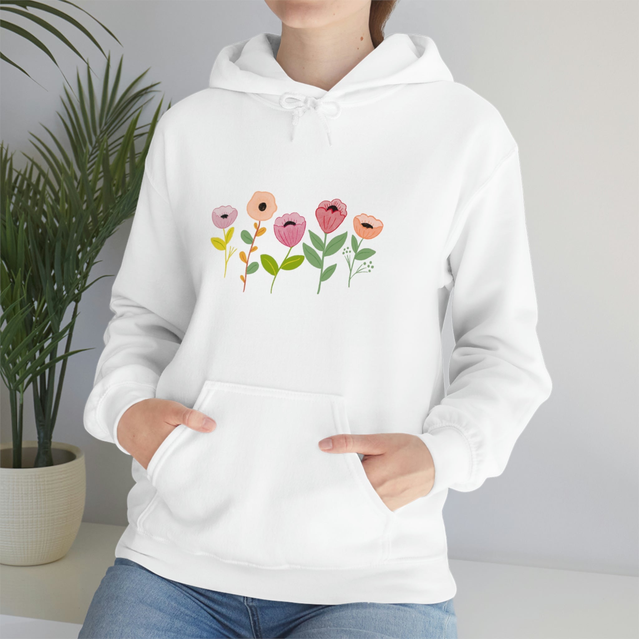 Spring Flowers Unisex Heavy Blend™ Hooded Sweatshirt