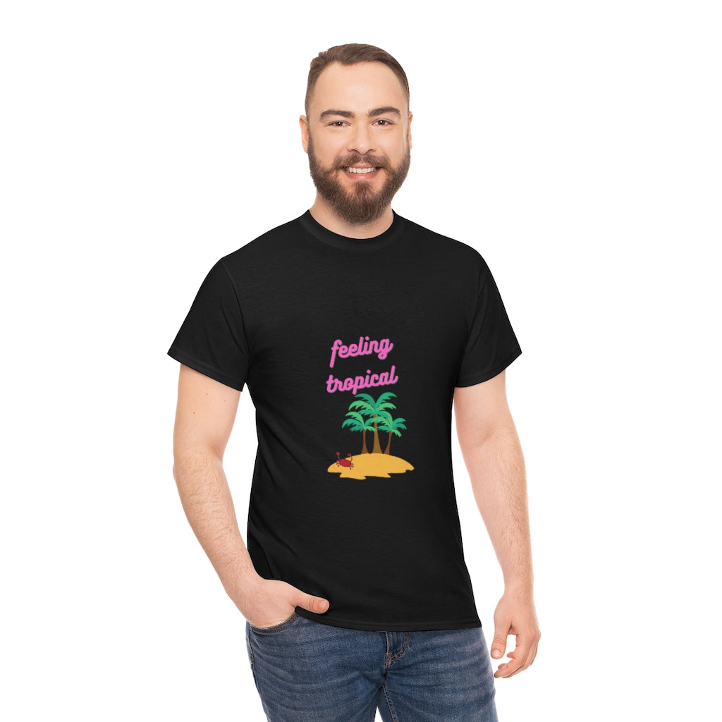 Feeling Tropical Unisex Heavy Cotton Tee