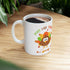 Peace Love Turkey Ceramic Mug 11oz