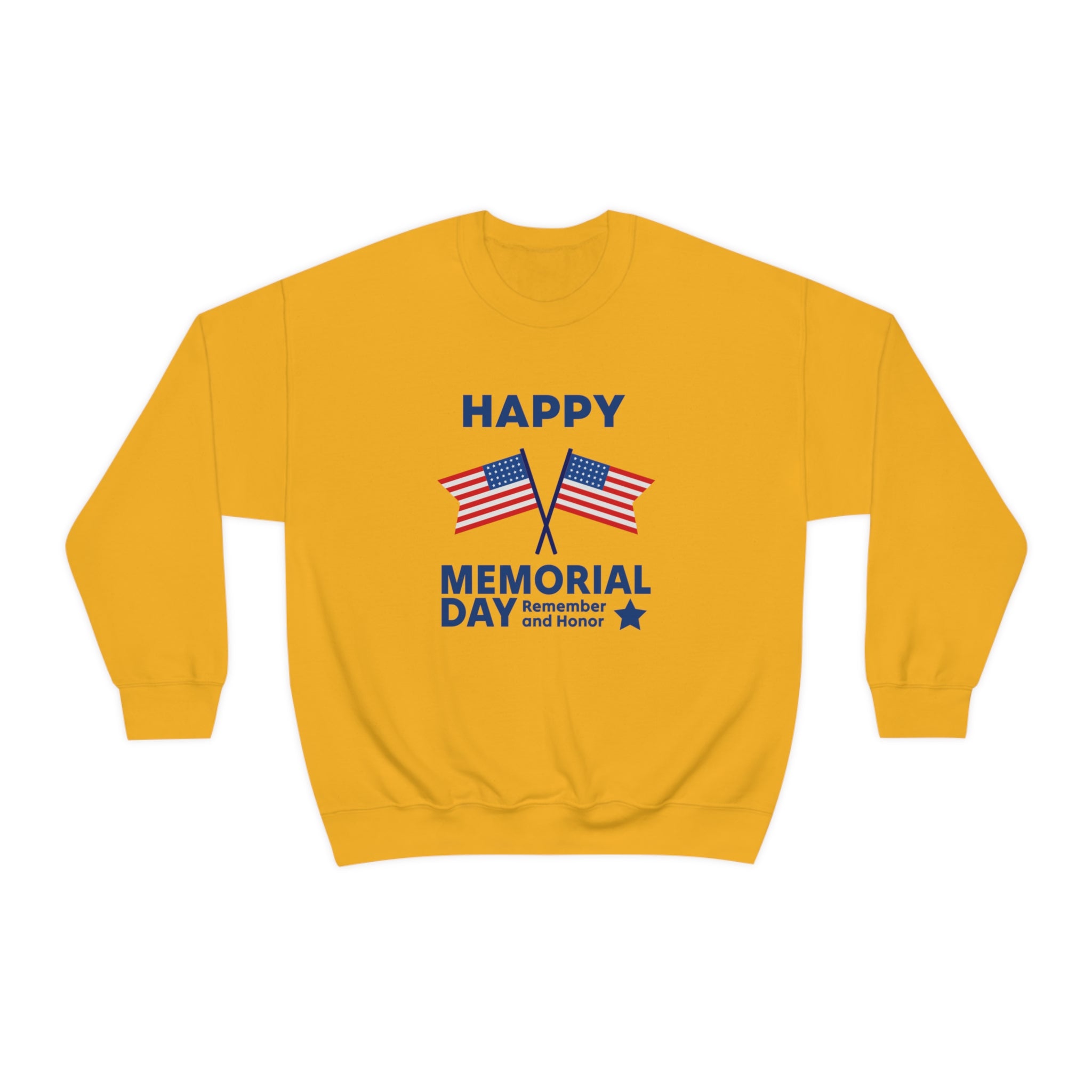 Happy Memorial Day Unisex Heavy Blend™ Crewneck Sweatshirt