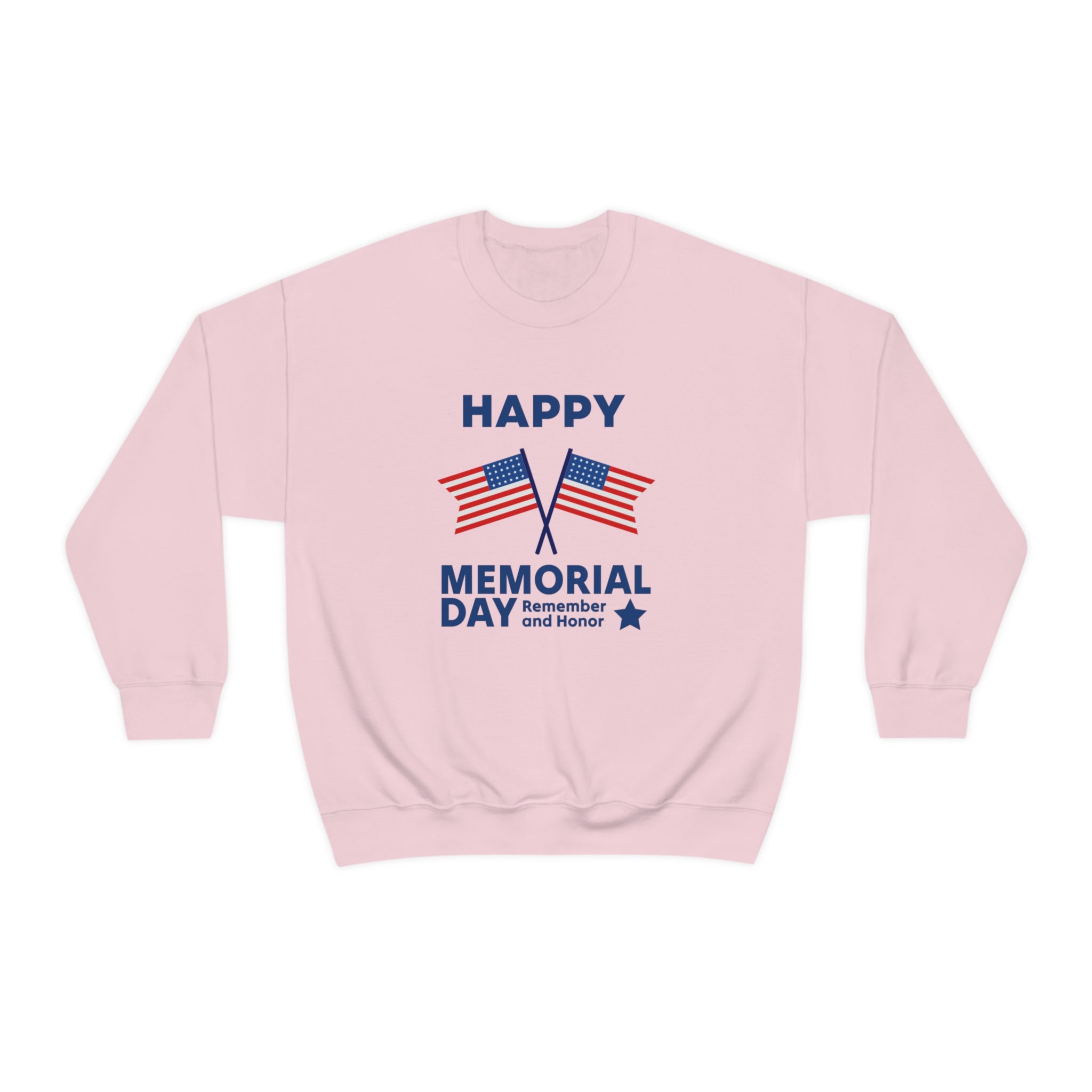 Happy Memorial Day Unisex Heavy Blend™ Crewneck Sweatshirt