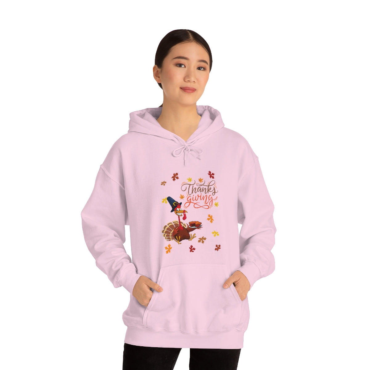 Thanksgiving Turkey Unisex Heavy Blend™ Hooded Sweatshirt