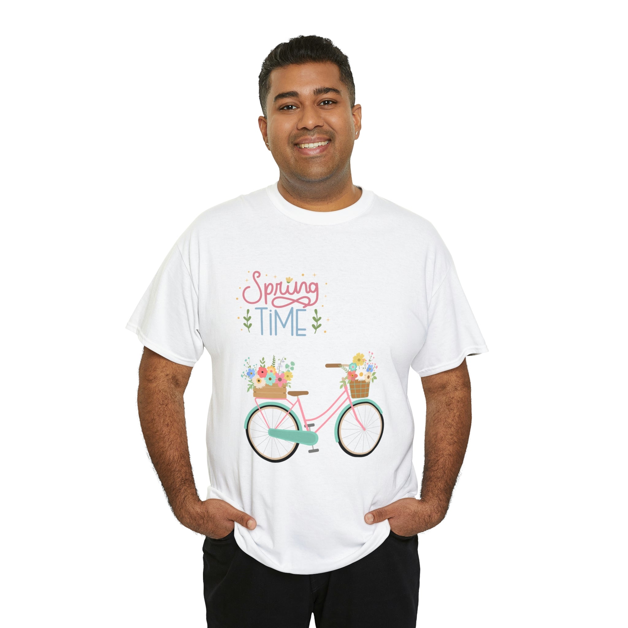 Spring Time Unisex Heavy Cotton Tee
