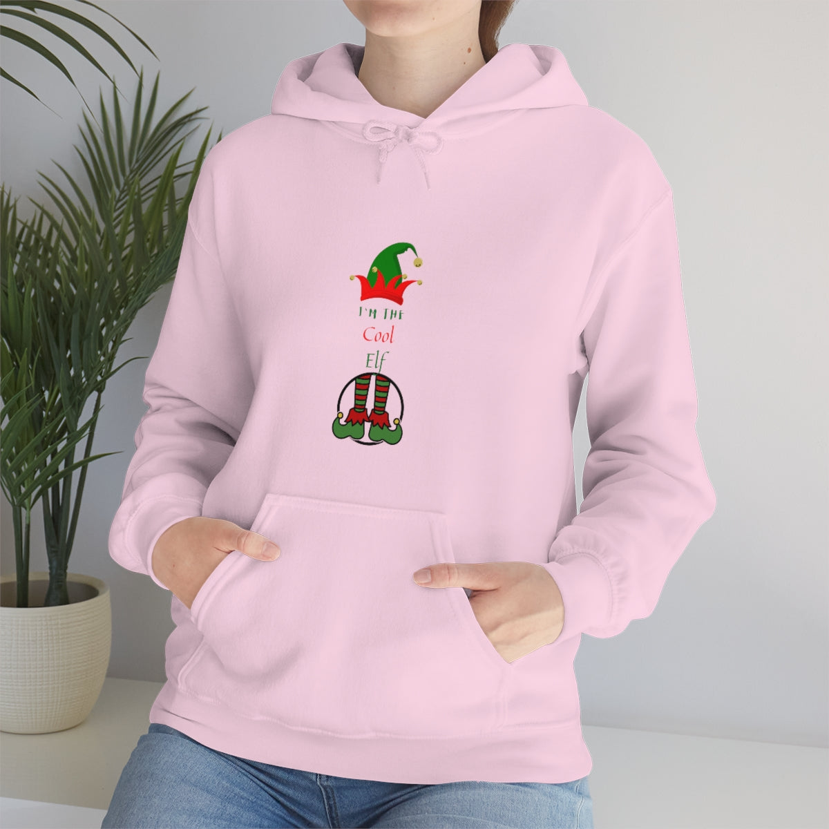 I'm The Cool Elf Unisex Heavy Blend™ Hooded Sweatshirt