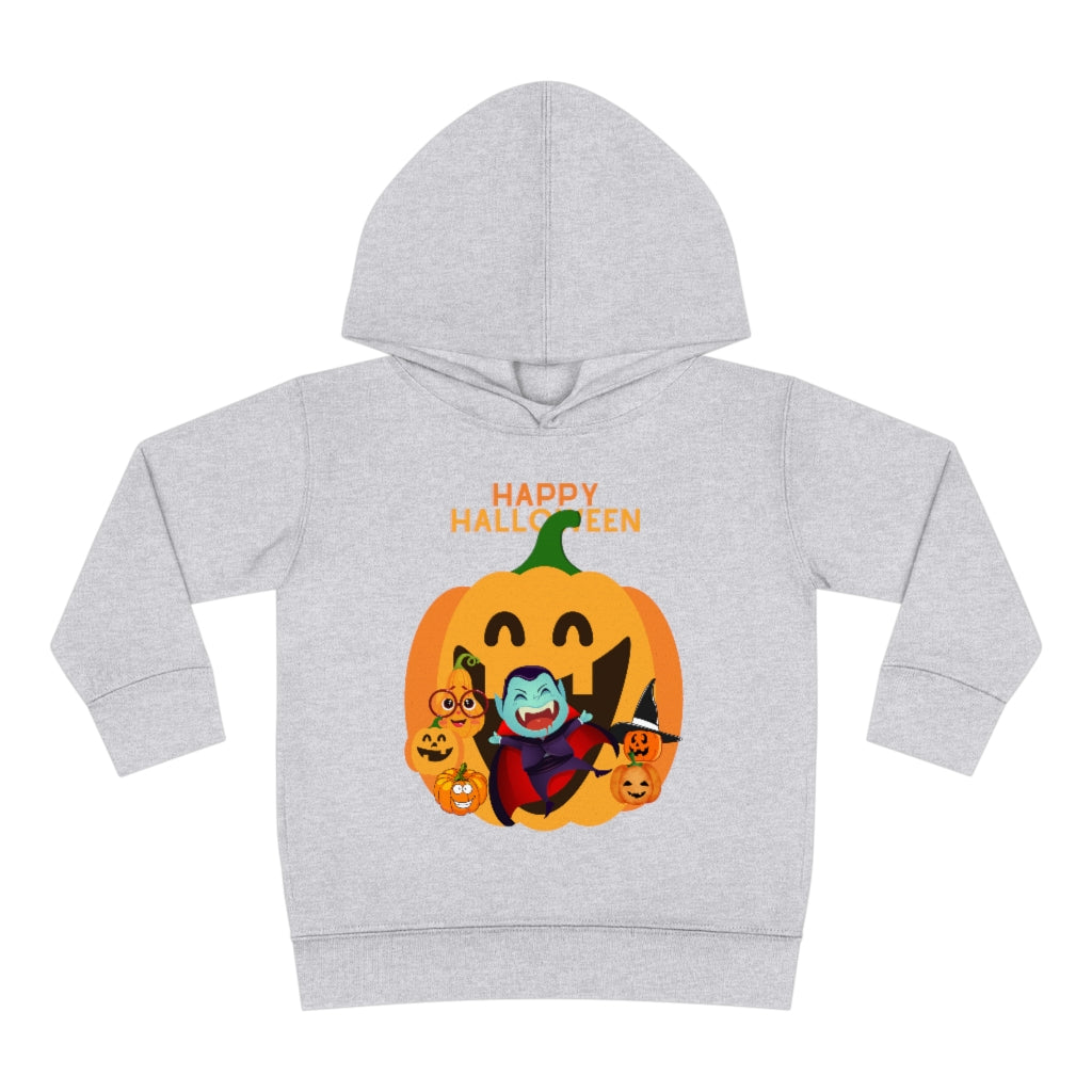 Count Vlad Happy Thanksgiving Toddler Pullover Fleece Hoodie