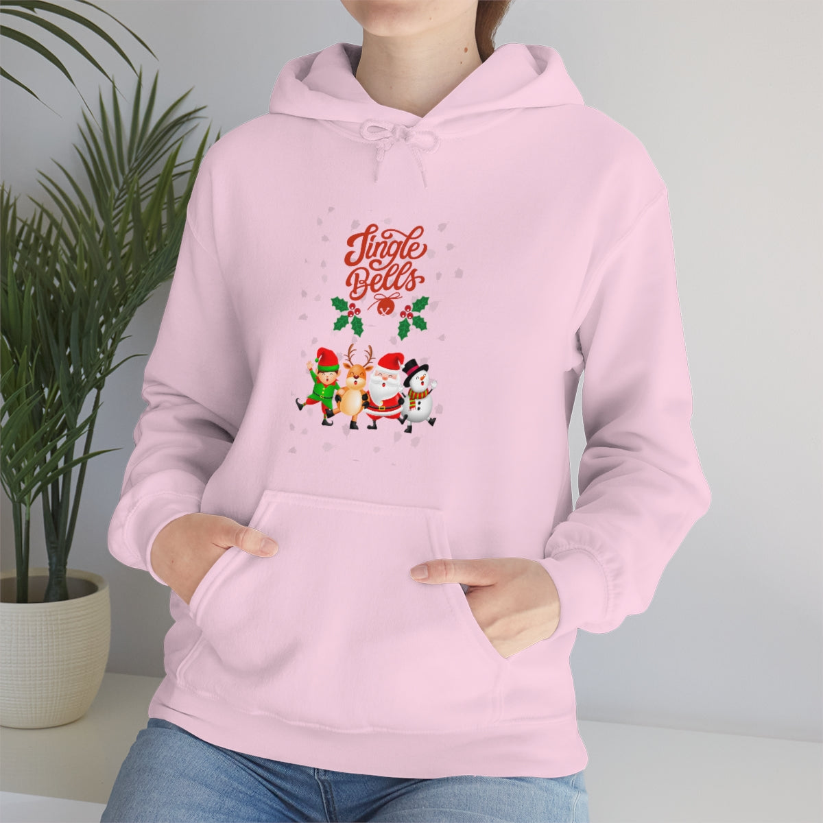 Jingle Bells Unisex Heavy Blend™ Hooded Sweatshirt