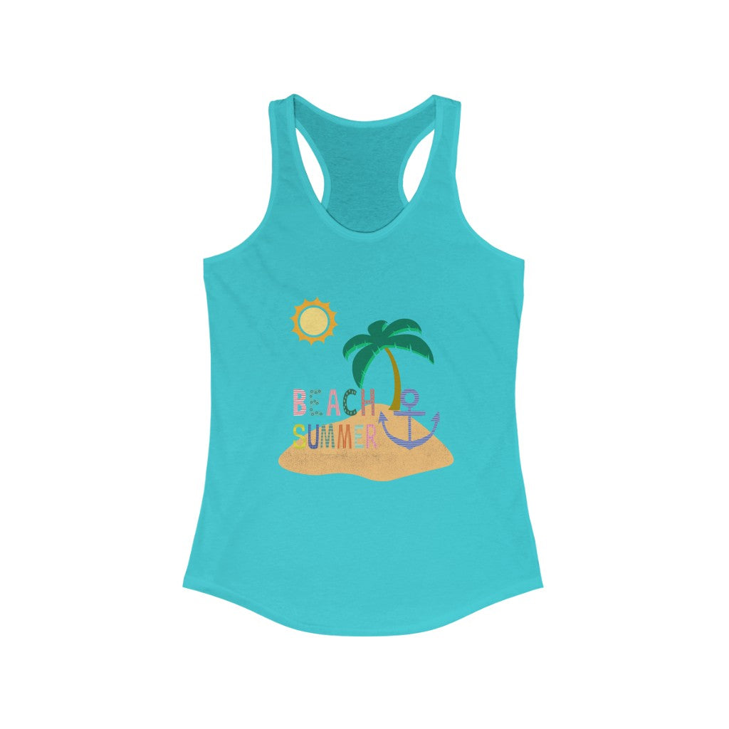 Beach Summer Women's Ideal Racerback Tank