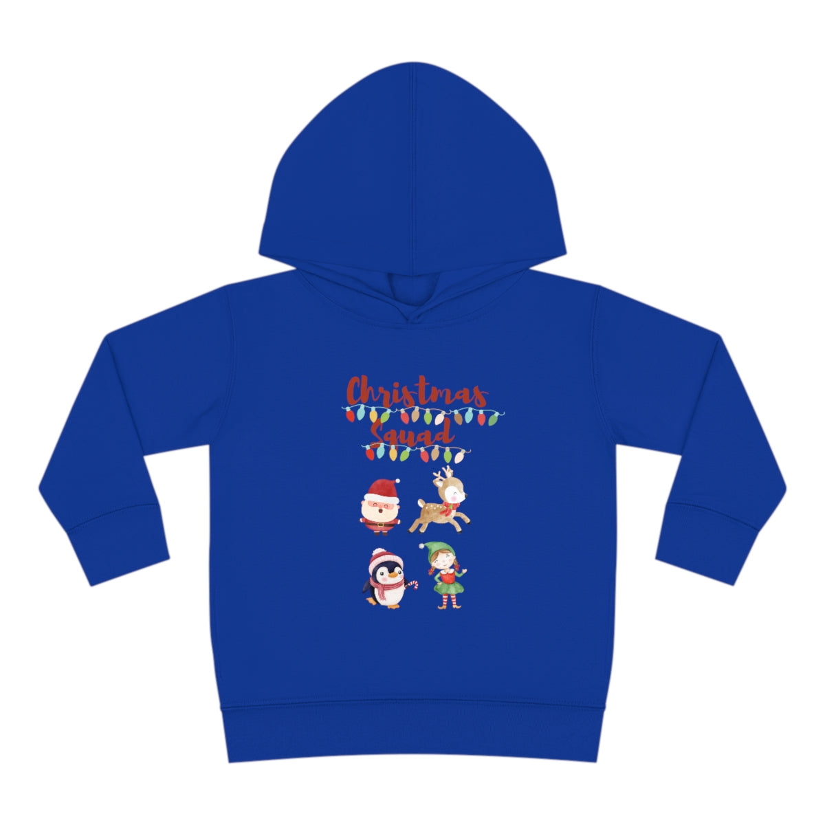 Christmas Squad Toddler Pullover Fleece Hoodie