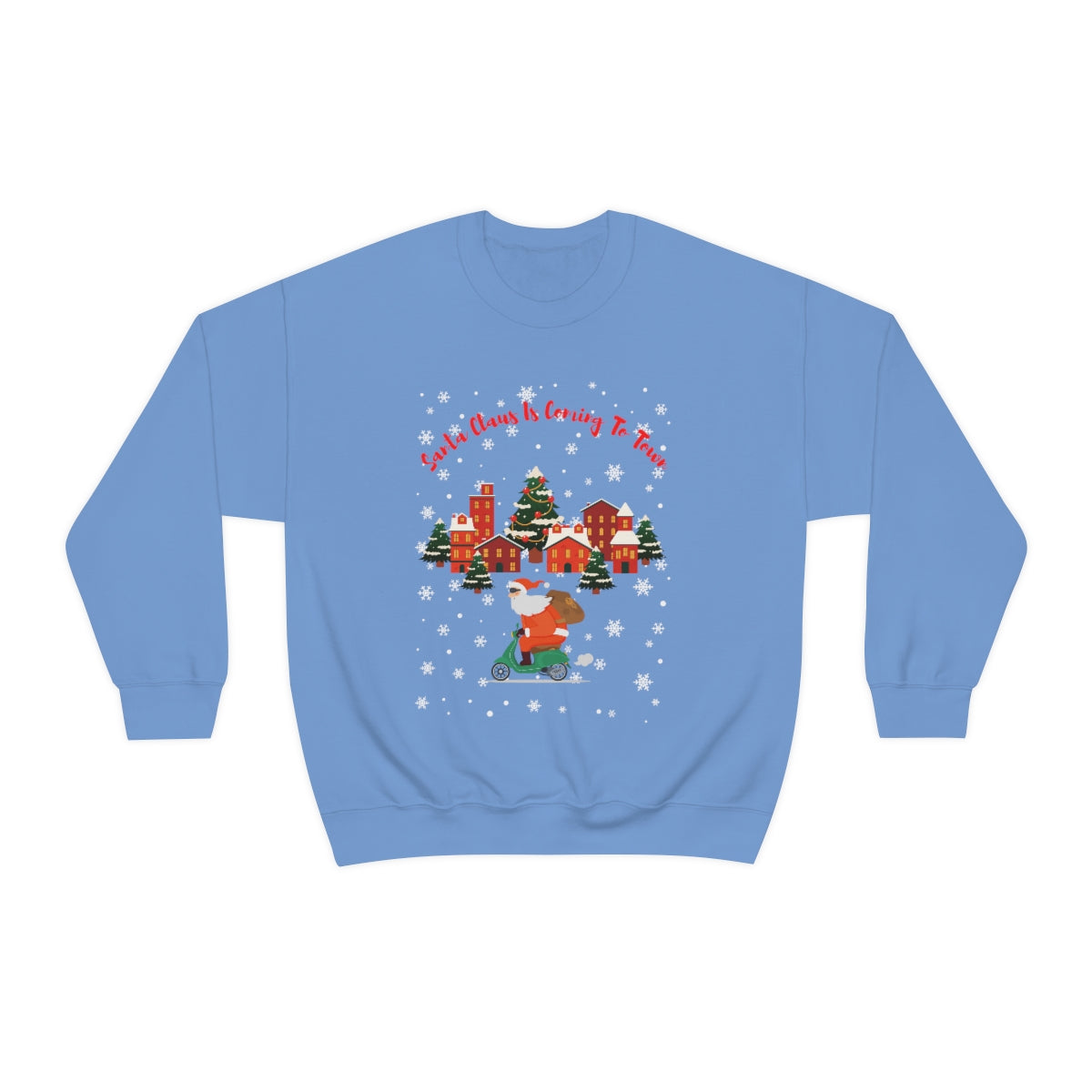 Santa Claus Is Coming To Town Unisex Heavy Blend™ Crewneck Sweatshirt