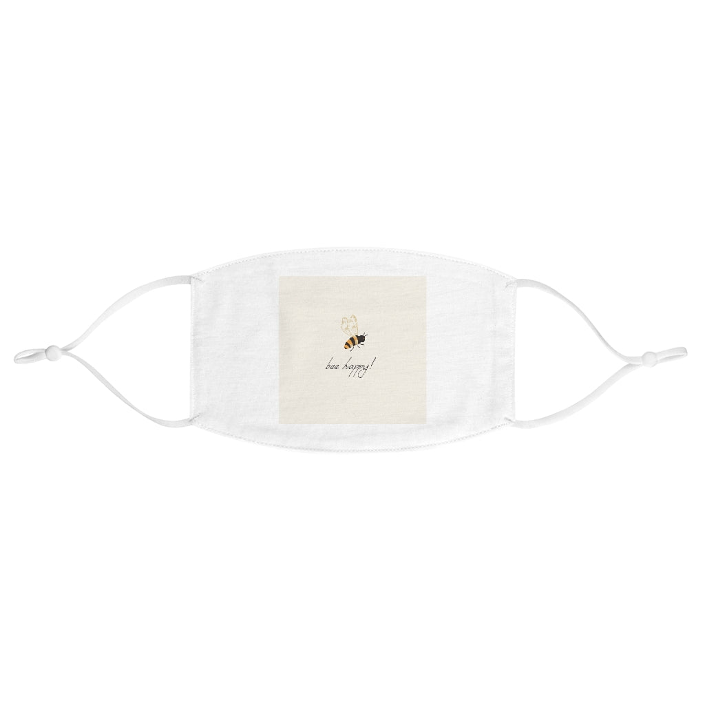 Bee Time Fabric Face Mask