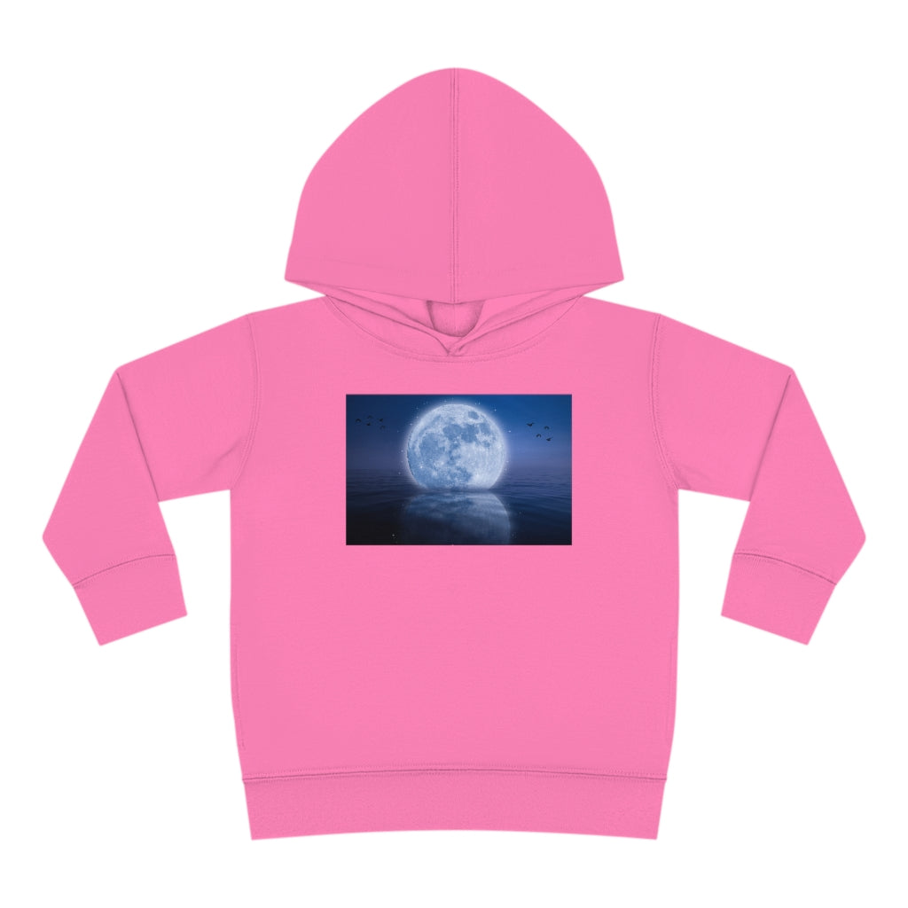 Mystical Moon Toddler Pullover Fleece Hoodie