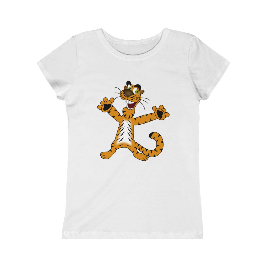 Little Tigers Girls Princess Tee