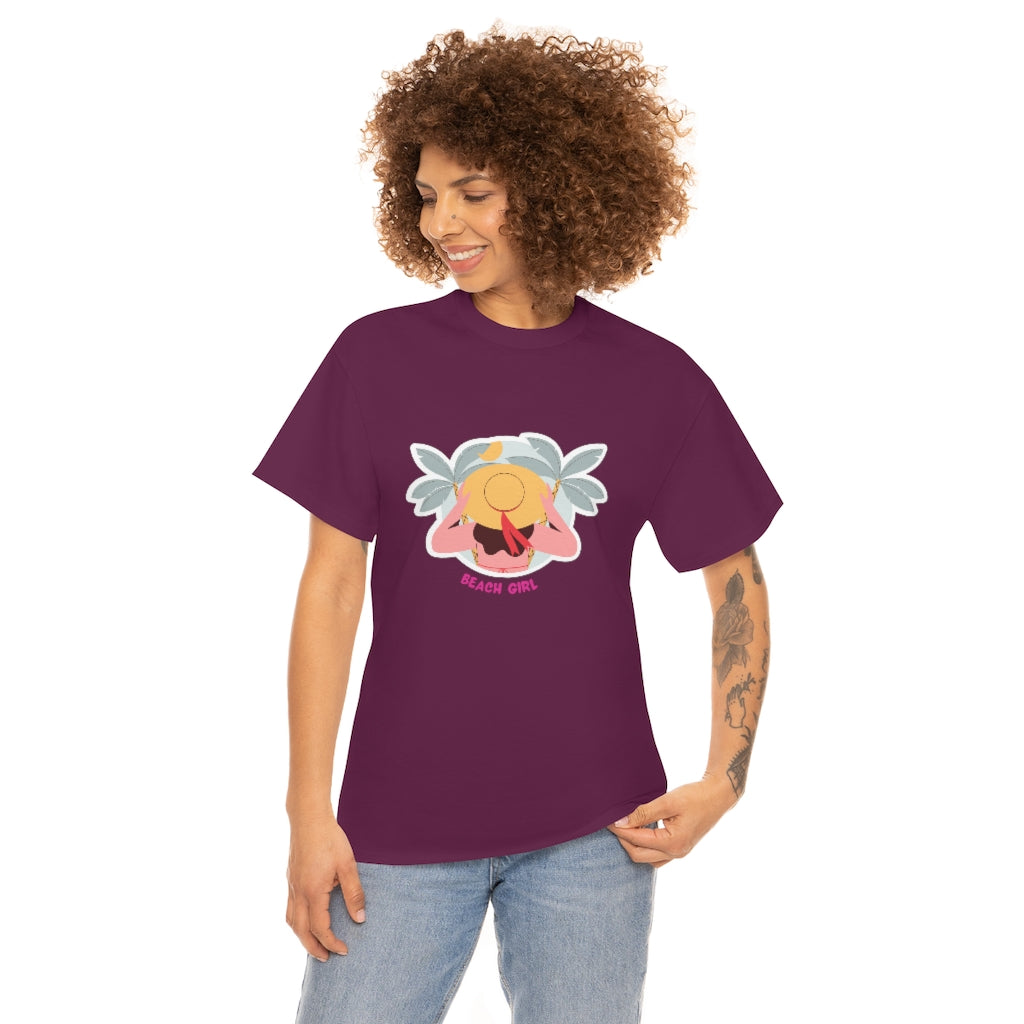 Beach Girl Unisex Heavy Cotton Tee