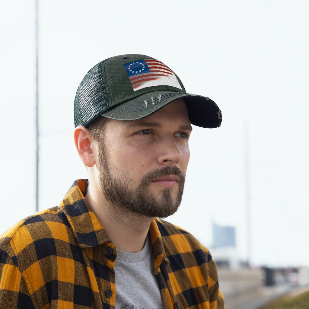 Old Glory Unisex Trucker Hat