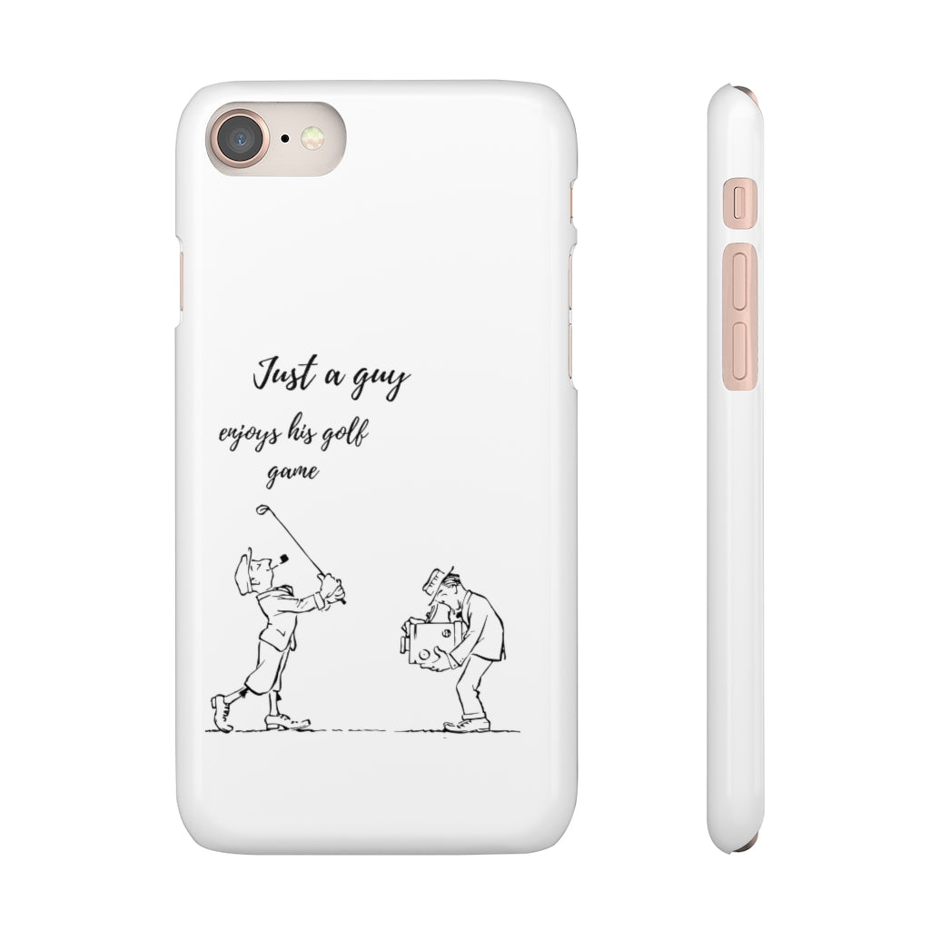 Golfer Snap Cases