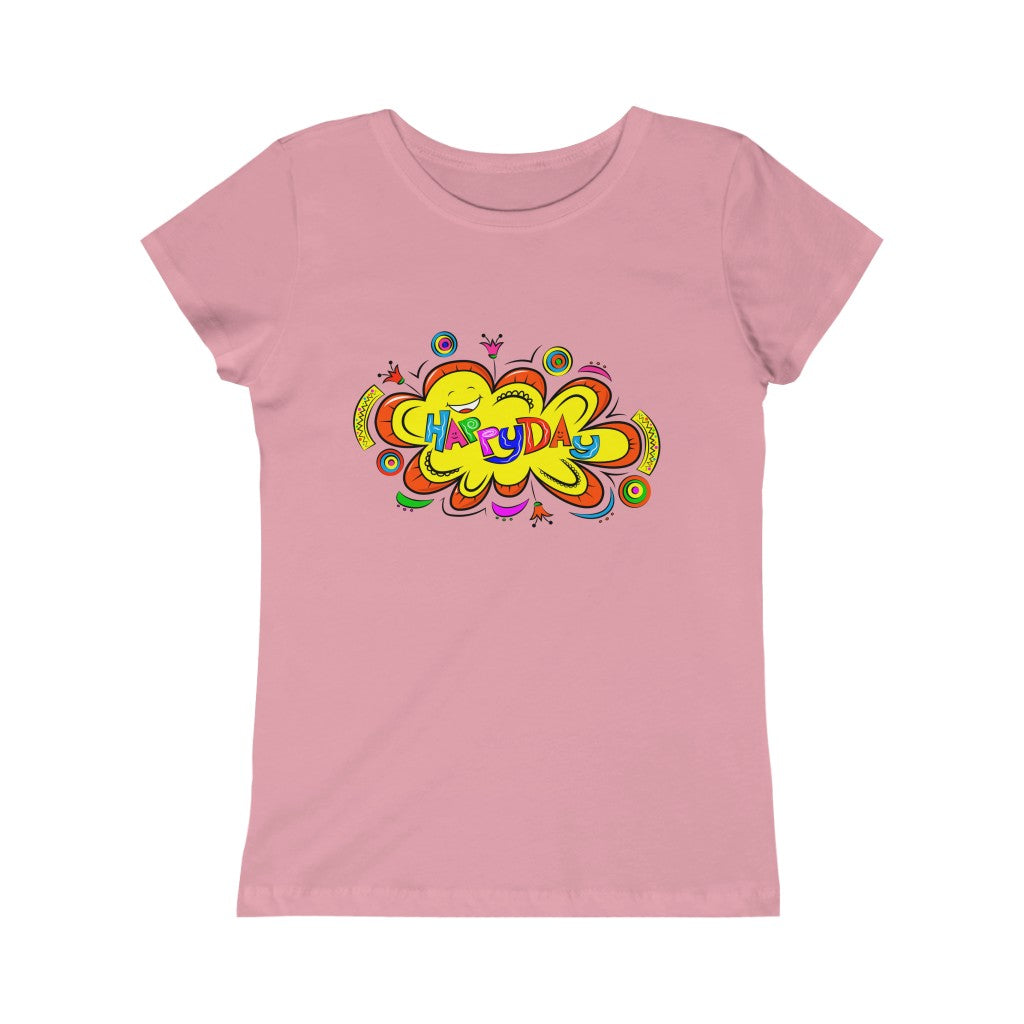 Happy Kid Girls Princess Tee