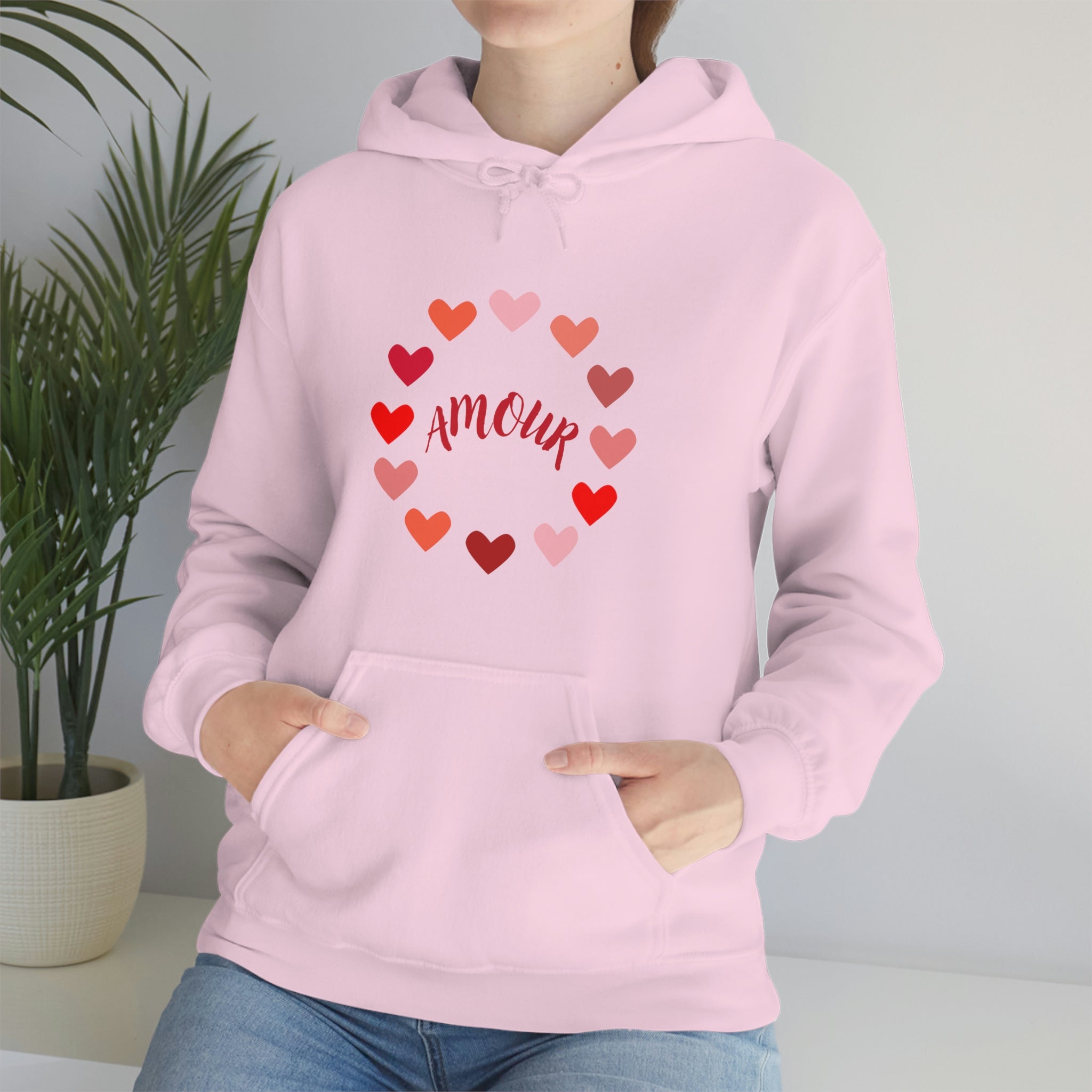 Amour Unisex Heavy Blend™ Hooded Sweatshirt