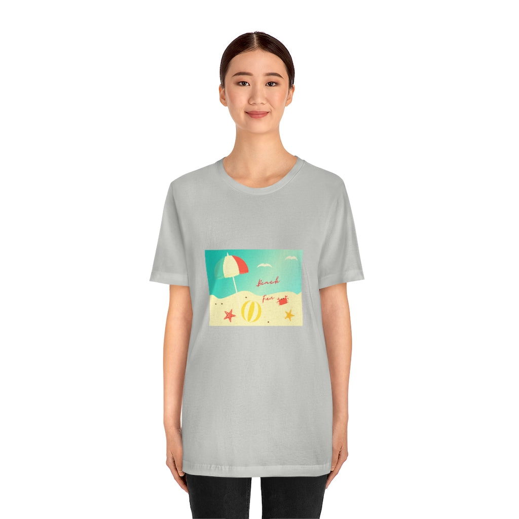 Beach Fun Unisex Jersey Short Sleeve Tee