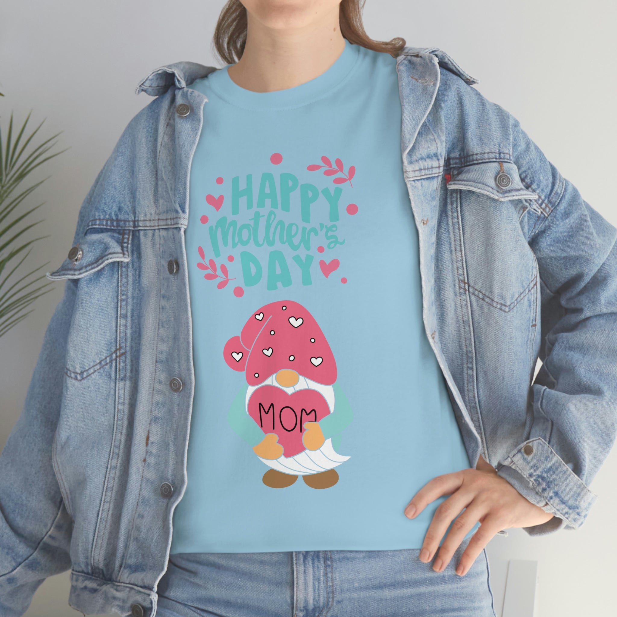 Happy Mother's Day Gnome Unisex Heavy Cotton Tee