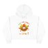 Peace Love Turkey Crop Hoodie