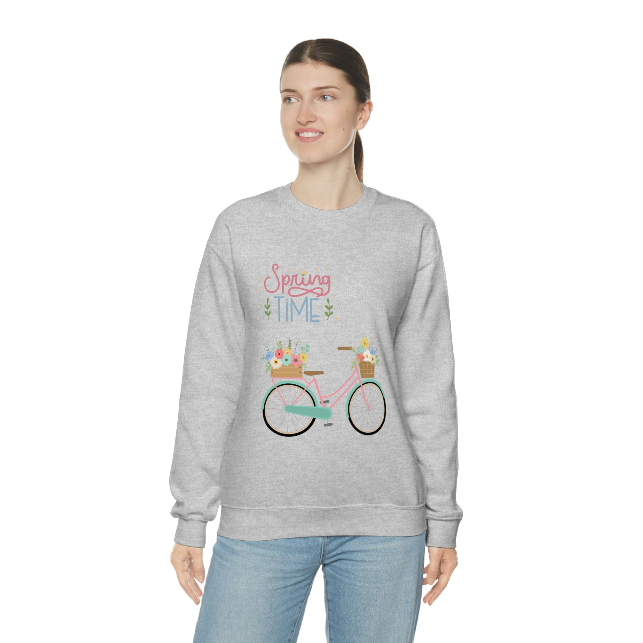 Spring Time Unisex Heavy Blend™ Crewneck Sweatshirt