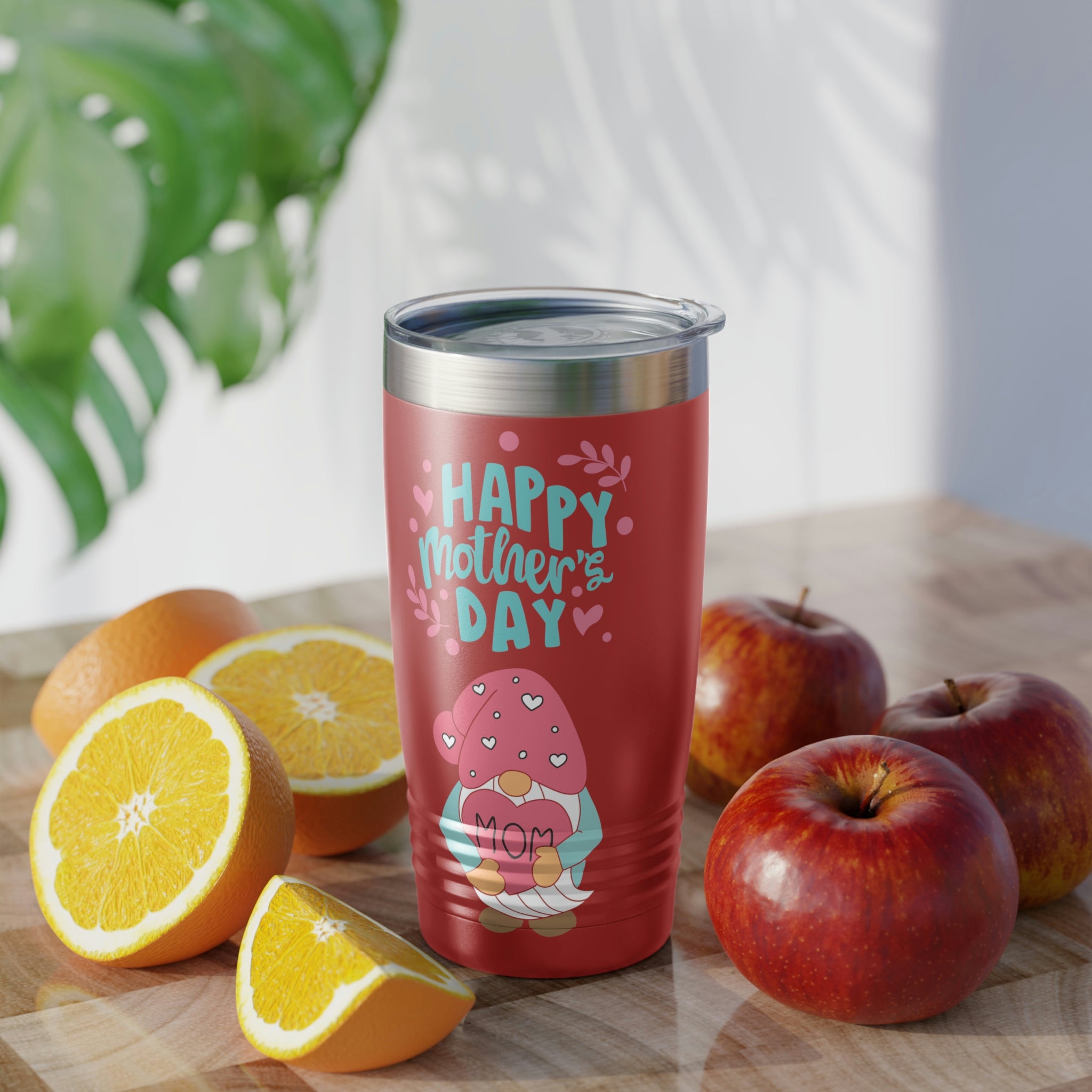 Happy Mother's Day Gnome Ringneck Tumbler, 20oz