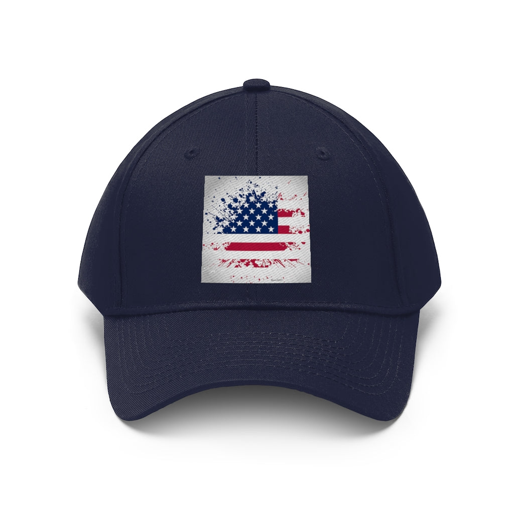 Old Glory Unisex Twill Hat