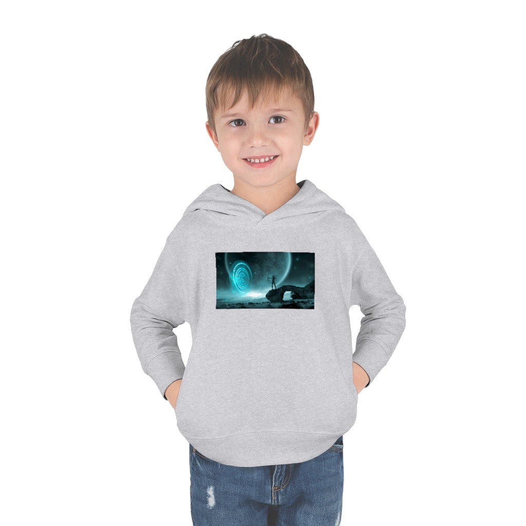Mystical Moon Toddler Pullover Fleece Hoodie
