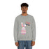 Happy Easter Day Bunny Unisex Heavy Blend™ Crewneck Sweatshirt