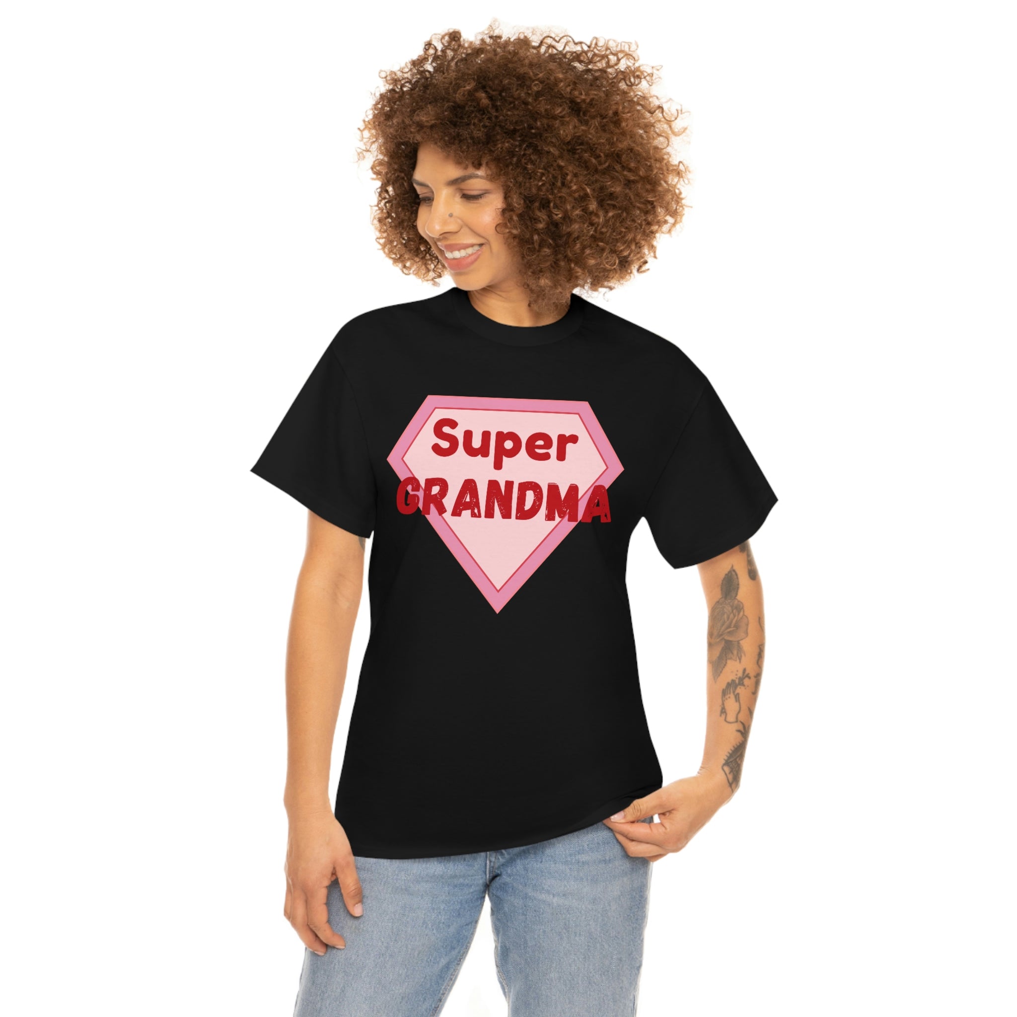 Super Grandma Unisex Heavy Cotton Tee