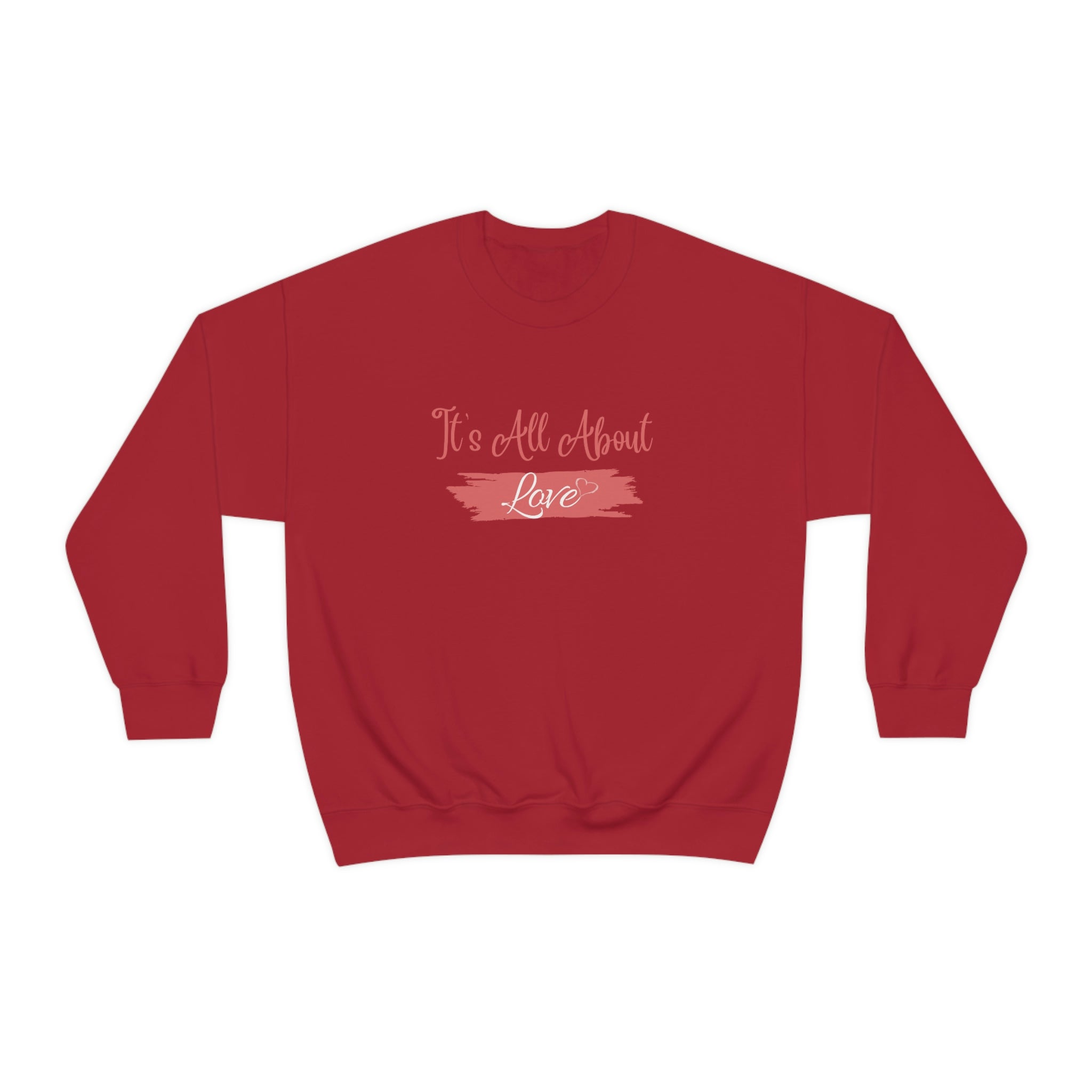 It's All About Love Unisex Heavy Blend™ Crewneck Sweatshirt