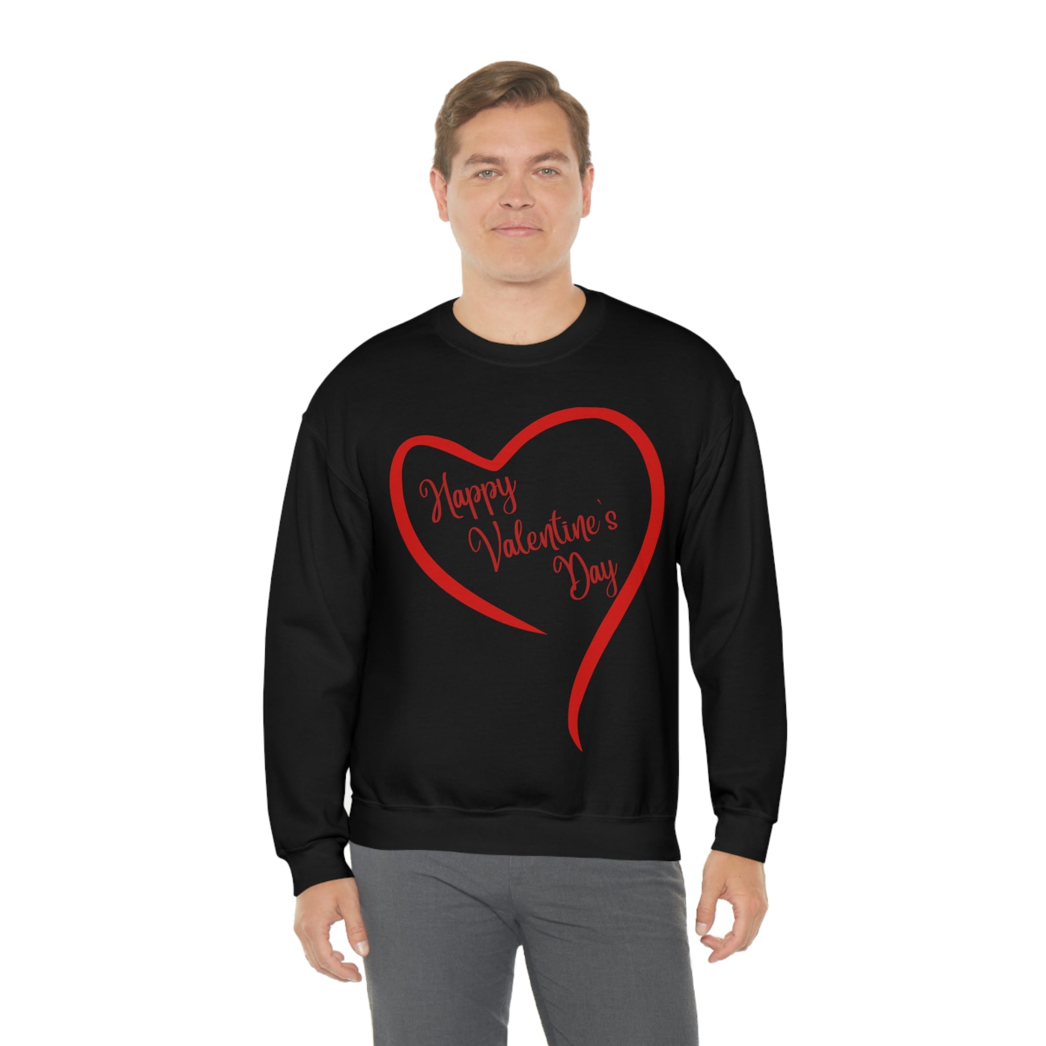 Happy Valentine's Day Unisex Heavy Blend™ Crewneck Sweatshirt