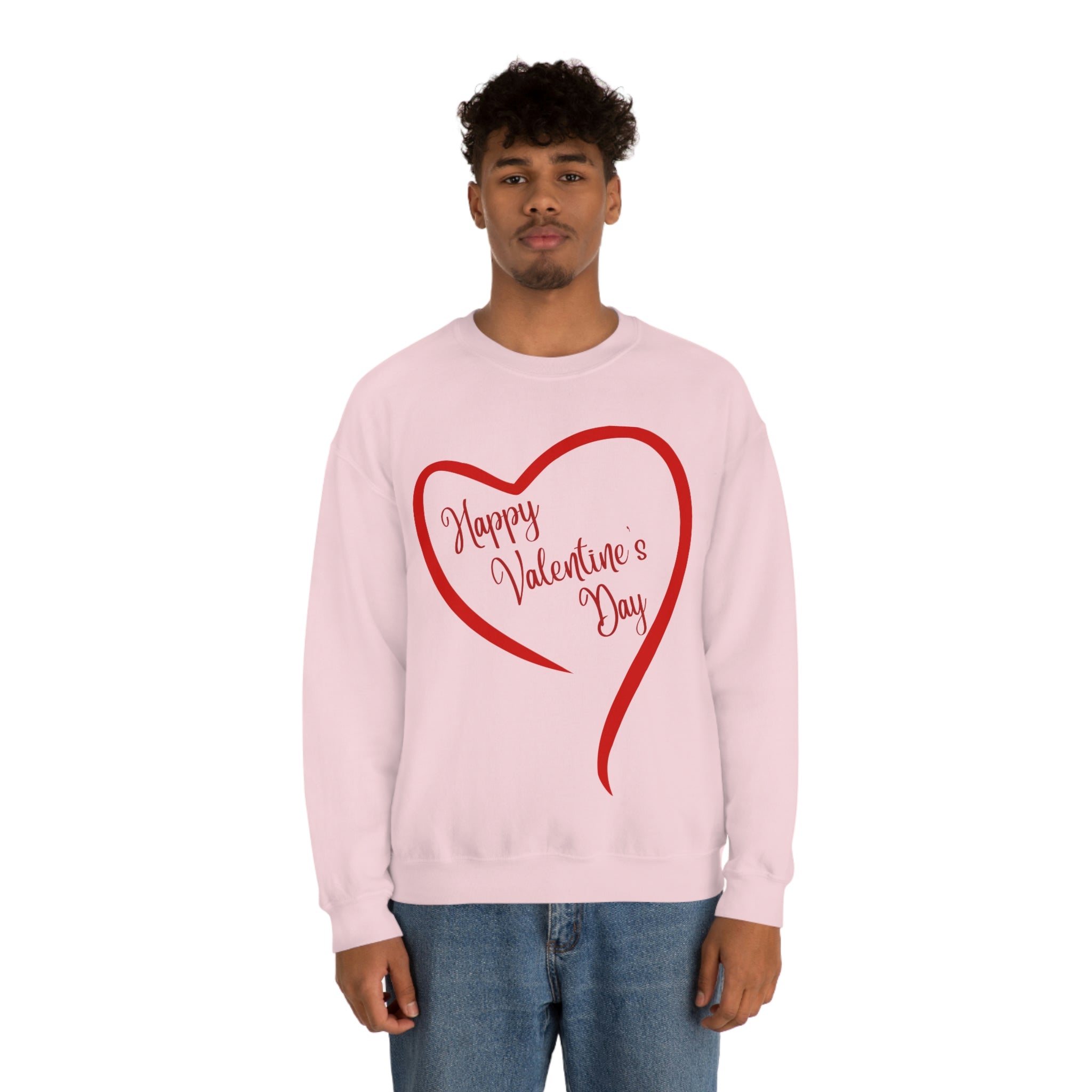 Happy Valentine's Day Unisex Heavy Blend™ Crewneck Sweatshirt