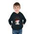 Cute Christmas Elephant Toddler Pullover Fleece Hoodie