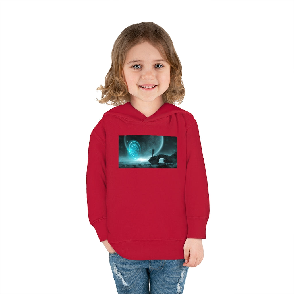 Mystical Moon Toddler Pullover Fleece Hoodie
